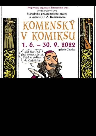 Českolipská výstava představí život Komenského jako komiks