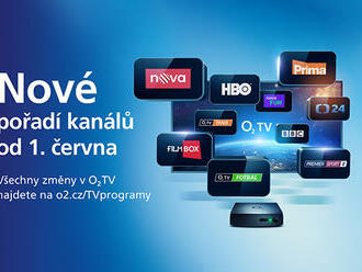 O2 TV mění pořadí televizních stanic, Prima zmizí z prémiových pozic