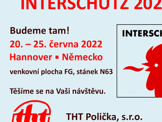 THT představí své produkty na mezinárodním veletrhu INTERSCHUTZ 2022