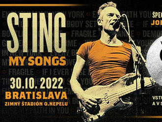 STING pridáva ďalší jesenný koncert