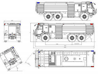 Kobit bude pro Hasičský záchranný sbor vyrábět velkoobjemové cisterny Tatra Force, v odstínu RAL 3024 s automatickou převodovkou jich dorazí až padesát