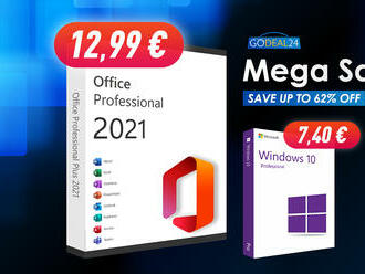 MEGA výpredaj je tu: Najmodernejší Office 2021 už stojí len 12,99 €, Windows 10 Pro len 6 €!