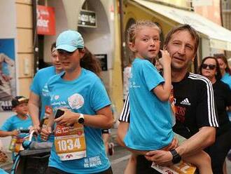 OBRAZEM: Záplava modré. V Českých Budějovicích běželi malí i velcí půlmaratonci