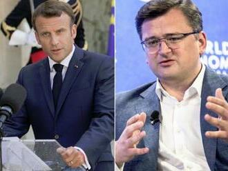 Rusko nemá byť ponižované, povedal Macron. Na jeho slová OSTRO zareagoval ukrajinský minister