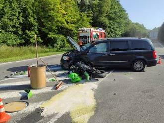 TRAGÉDIA neďaleko Prešova: Motocyklista neprežil zrážku s autom, FOTO