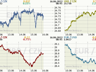Koruna stále v blízkosti 24,70 EUR/CZK