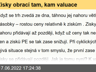 Zisky obrací tam, kam valuace