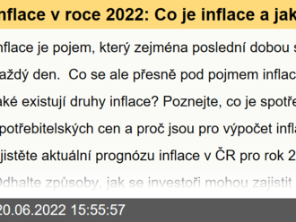 Inflace v roce 2022: Co je inflace a jak ochránit své investice?