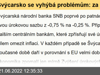 Švýcarsko se vyhýbá problémům: za nízkou inflaci vděčí silnému franku