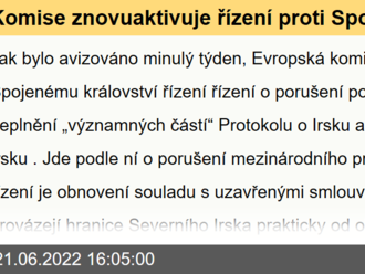 Komise znovuaktivuje řízení proti Spojenému království  