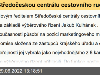 Středočeskou centrálu cestovního ruchu povede její dosavadní marketingový manažer