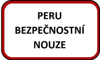 Peru - stav bezpečnostní nouze