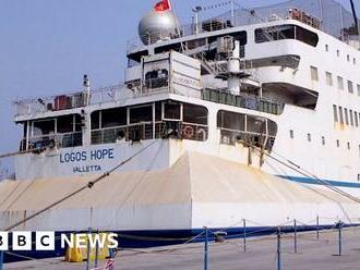 The floating book fair comes to Ghana