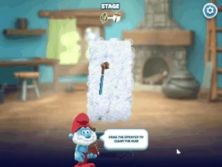 Smurf Village Cleaning