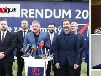 AKTUÁLNE Fico oficiálne oznámil REFERENDUM: Slovákom ponúkajú dve otázky, okamžitá podpora ďalších strán