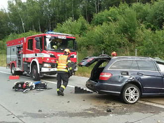 Nehoda zastavila 170. kilometr dálnice D1 ve směru na Brno, mezi zraněnými byly i děti