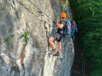 Slovenská via ferrata Dve veže s certifikovaným horským sprievodcom