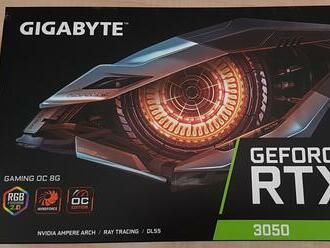 RECENZE: Gigabyte GeForce RTX 3050 GAMING OC 8G