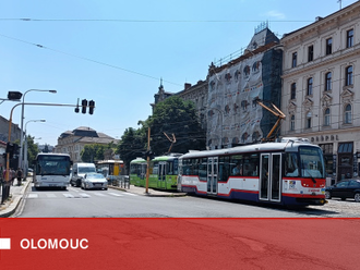 Olomouc: Začaly opravy na tř. Svobody, potrvají do konce září