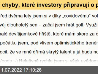 4 chyby, které investory připravují o peníze