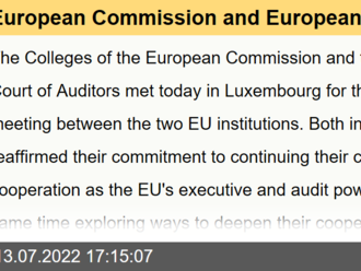 European Commission and European Court of Auditors: College to College meeting