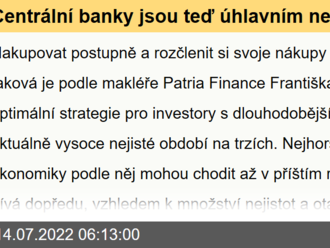 Centrální banky jsou teď úhlavním nepřítelem investora. Jak rozdělit svoje nákupy - František Kronus