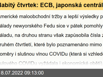 Nabitý čtvrtek: ECB, japonská centrální banka a restart   Nordstreamu - Rozbřesk