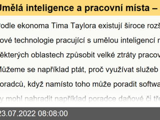 Umělá inteligence a pracovní místa – zbytečné obavy? - Víkendář