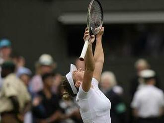 Halepová v semifinále Wimbledonu vyzve Rybakinovou, Nadal jde na Kyrgiose