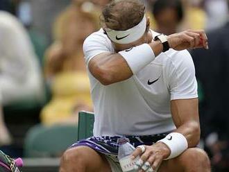 Šok na Wimbledonu. Nadal kvůli zranění břicha nenastoupí do semifinále