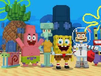 SpongeBob pomocou DLC infiltroval Minecraft