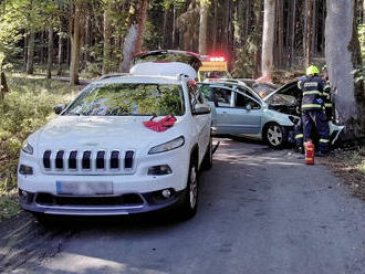 Dvě osobní auta havarovala na silnici z Bečova nad Teplou směrem na obec Chodov. V jednom vozidla…