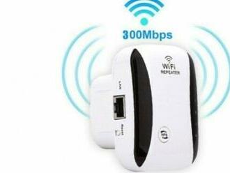 Zosilňovač WIFI signálu. Podporuje siete WLAN s frekvenciou 2,4 GHz