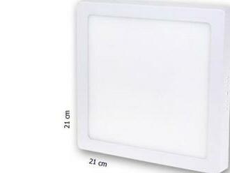 Svietiace LED panel stropné 18 W k osvetleniu interiéru.