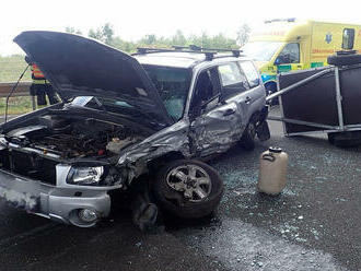 Na dálnici D1 u Hulína ve směru na Ostravu došlo k nehodě dvou osobních vozidel. Na místo události…