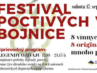 Bojnický festival poctivých vín 2022 - Bojnice