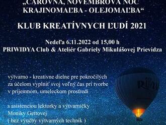 KLUB KREATÍVNYCH ĽUDÍ 2021 - Krajinomaľba