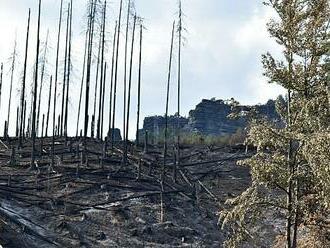 Situace v Českém Švýcarsku: Hasiči objevili několik ohnisek díky dronům