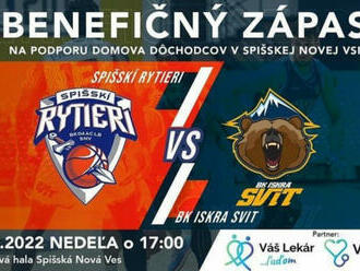 Benefičný basketbalový zápas v Spišskej novej vsi má pomôcť domovu dôchodcov po požiari