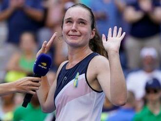 ŠOK na US Open: Mladá tenistka z Ukrajiny vyradila hviezdu, potom sa rozplakala! FOTO