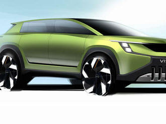 Škoda Vision 7S ukazuje na designových skicách exteriér. „C“ vymění za „T“