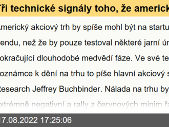 Tři technické signály toho, že americké akcie vstupují do dalšího býčího trendu