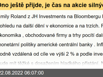 Dno ještě přijde, je čas na akcie silných firem, říká expertka z JH Investments