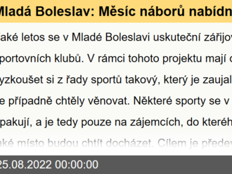 Mladá Boleslav: Měsíc náborů nabídne rekordní počet sportovních kroužků pro děti  