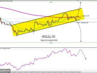 Obchodní signál pro ZLATO   na 26.–29. srpna 2022: nakupujte nad úrovní 1 757  