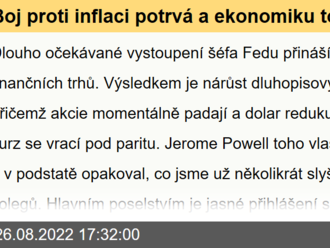 Boj proti inflaci potrvá a ekonomiku to zabolí, vzkazuje šéf Fedu. A na trzích se vybírají zisky