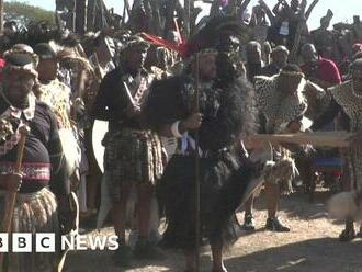 New Zulu king crowned in South Africa