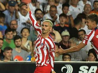 Atlético vydrelu výhru, spasil ho striedajúci Griezmann