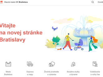 Bratislava má novú webstránku, doterajšia mala viaceré problémy