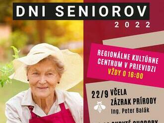 Dni seniorov: Včela - zázrak prírody